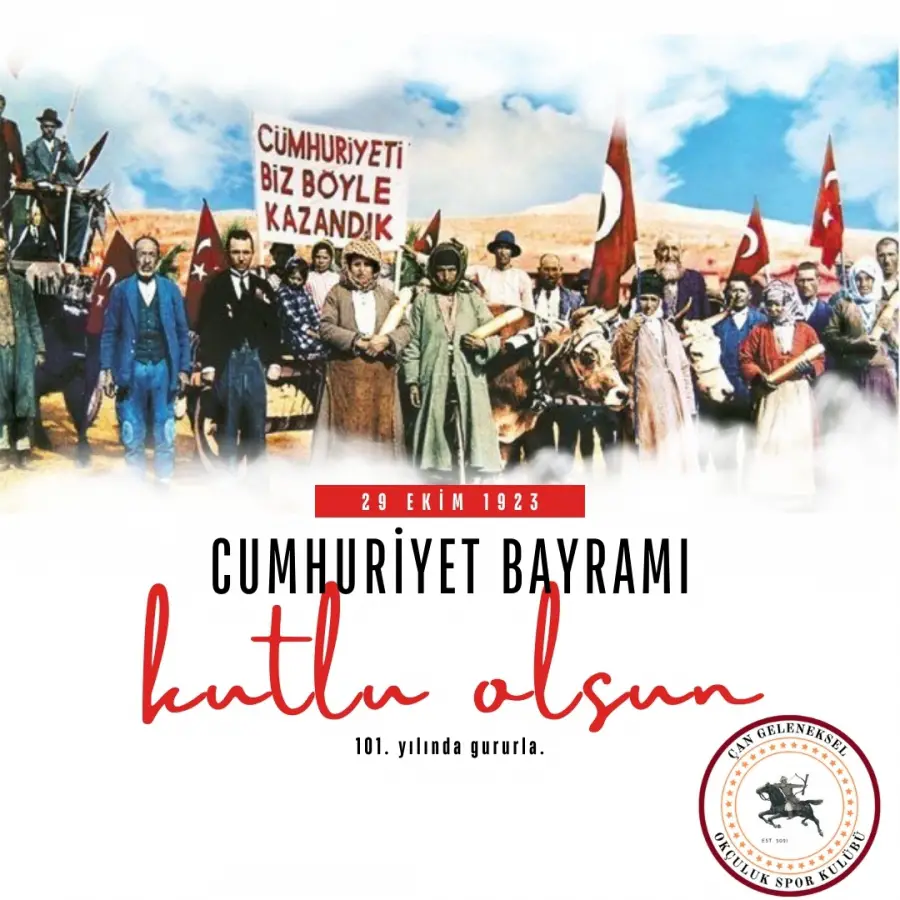  Cumhuriyet Bayramı Mesajı